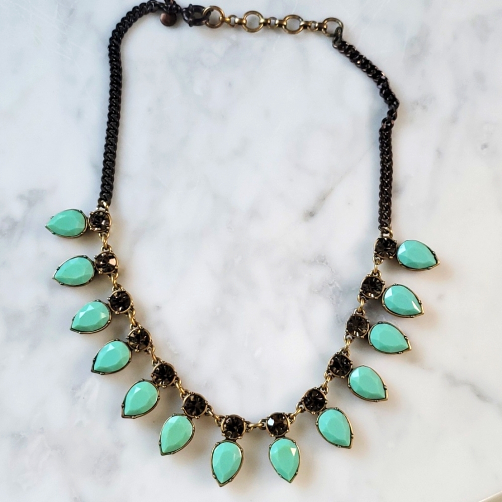 Jcrew rhinestone necklace - Picture 4 of 5